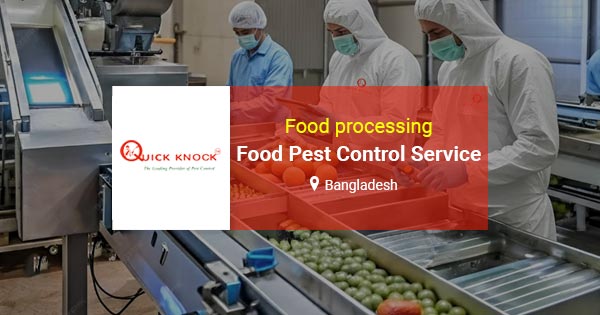 Food processing & cold storage pest control services in BD