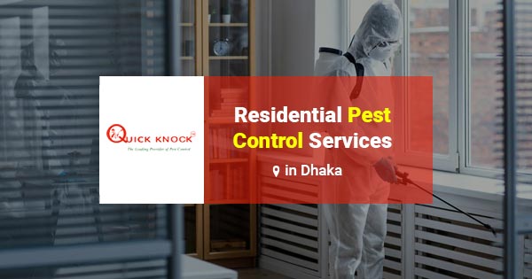 Residential pest control services in Dhaka
